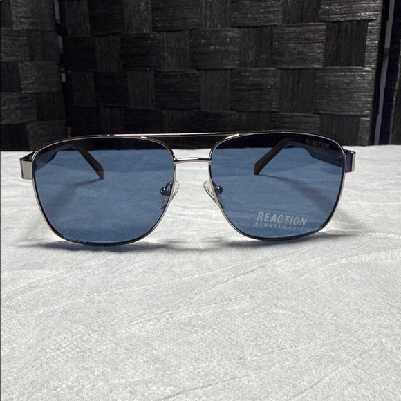 Kenneth Cole Reaction Other - Kenneth Cole Reaction Metallic Sunglasses with Blue Tint